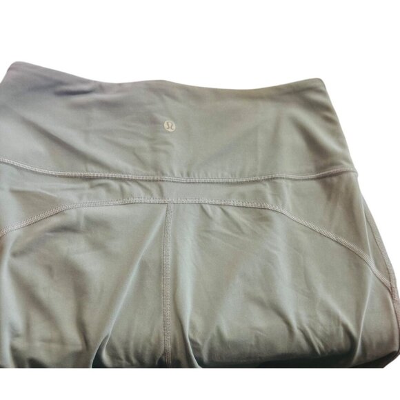 Lululemon Women's size 10 Groove Nulu Super High Rise Flared Pant Green - Picture 10 of 11